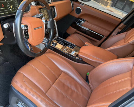 Черный Ленд Ровер Рендж Ровер, объемом двигателя 4.37 л и пробегом 112 тыс. км за 54900 $, фото 20 на Automoto.ua