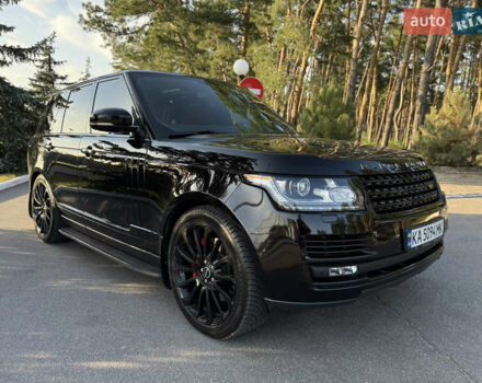 Черный Ленд Ровер Рендж Ровер, объемом двигателя 4.37 л и пробегом 199 тыс. км за 37500 $, фото 4 на Automoto.ua