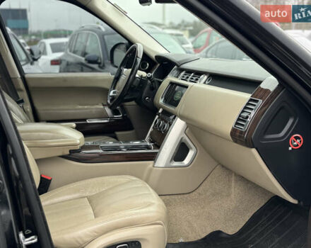 Черный Ленд Ровер Рендж Ровер, объемом двигателя 3 л и пробегом 195 тыс. км за 20800 $, фото 17 на Automoto.ua