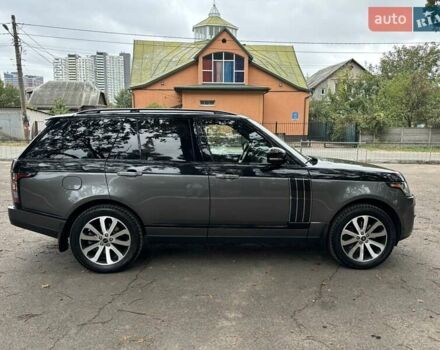 Черный Ленд Ровер Рендж Ровер, объемом двигателя 3 л и пробегом 134 тыс. км за 35500 $, фото 5 на Automoto.ua