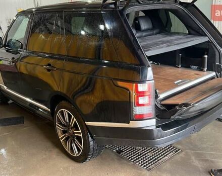Черный Ленд Ровер Рендж Ровер, объемом двигателя 2.99 л и пробегом 166 тыс. км за 37000 $, фото 4 на Automoto.ua