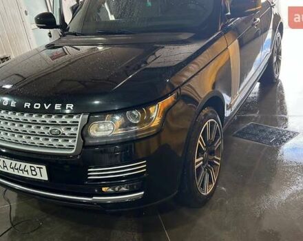 Черный Ленд Ровер Рендж Ровер, объемом двигателя 2.99 л и пробегом 166 тыс. км за 37000 $, фото 3 на Automoto.ua