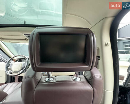 Черный Ленд Ровер Рендж Ровер, объемом двигателя 4.37 л и пробегом 188 тыс. км за 43000 $, фото 71 на Automoto.ua