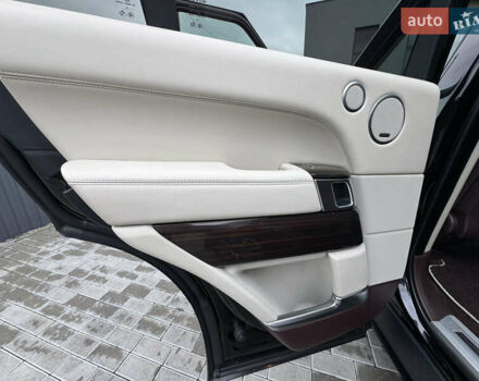 Черный Ленд Ровер Рендж Ровер, объемом двигателя 4.37 л и пробегом 188 тыс. км за 43000 $, фото 77 на Automoto.ua