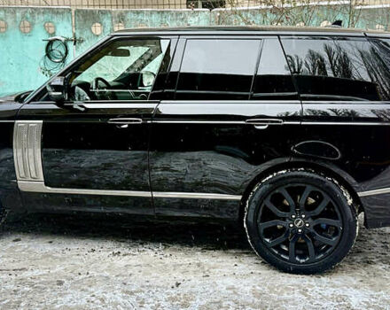 Черный Ленд Ровер Рендж Ровер, объемом двигателя 4.37 л и пробегом 220 тыс. км за 47000 $, фото 12 на Automoto.ua