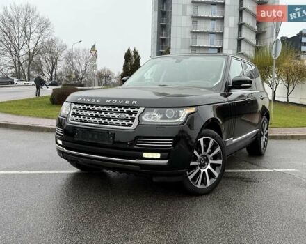 Чорний Ленд Ровер Рендж Ровер, об'ємом двигуна 5 л та пробігом 162 тис. км за 39999 $, фото 12 на Automoto.ua
