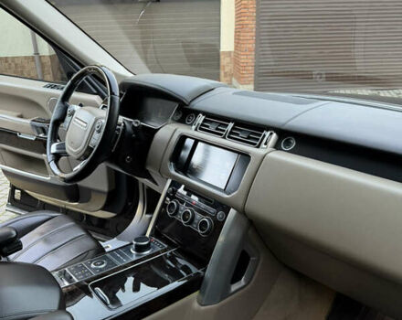 Черный Ленд Ровер Рендж Ровер, объемом двигателя 5 л и пробегом 155 тыс. км за 39900 $, фото 14 на Automoto.ua