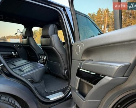 Черный Ленд Ровер Рендж Ровер, объемом двигателя 2.99 л и пробегом 240 тыс. км за 28500 $, фото 66 на Automoto.ua