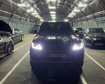 Чорний Ленд Ровер Рендж Ровер, об'ємом двигуна 5 л та пробігом 96 тис. км за 52000 $, фото 12 на Automoto.ua