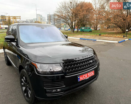 Черный Ленд Ровер Рендж Ровер, объемом двигателя 3 л и пробегом 210 тыс. км за 35800 $, фото 6 на Automoto.ua