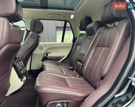 Черный Ленд Ровер Рендж Ровер, объемом двигателя 4.37 л и пробегом 188 тыс. км за 43000 $, фото 58 на Automoto.ua