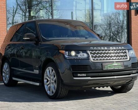 Чорний Ленд Ровер Рендж Ровер, об'ємом двигуна 2.99 л та пробігом 145 тис. км за 35500 $, фото 6 на Automoto.ua