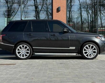 Черный Ленд Ровер Рендж Ровер, объемом двигателя 3 л и пробегом 145 тыс. км за 35500 $, фото 4 на Automoto.ua