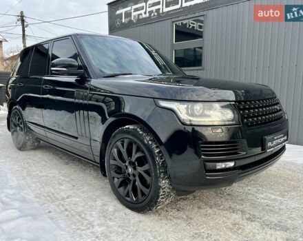 Чорний Ленд Ровер Рендж Ровер, об'ємом двигуна 4.37 л та пробігом 199 тис. км за 44900 $, фото 11 на Automoto.ua
