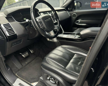 Черный Ленд Ровер Рендж Ровер, объемом двигателя 5 л и пробегом 134 тыс. км за 49999 $, фото 13 на Automoto.ua