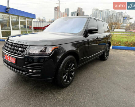 Черный Ленд Ровер Рендж Ровер, объемом двигателя 3 л и пробегом 210 тыс. км за 35800 $, фото 18 на Automoto.ua