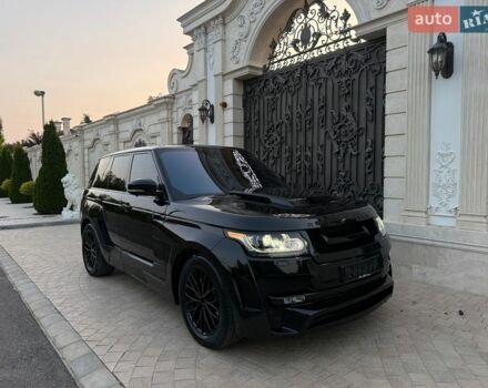 Чорний Ленд Ровер Рендж Ровер, об'ємом двигуна 4.37 л та пробігом 98 тис. км за 65000 $, фото 17 на Automoto.ua