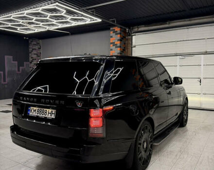 Черный Ленд Ровер Рендж Ровер, объемом двигателя 4.37 л и пробегом 198 тыс. км за 38999 $, фото 4 на Automoto.ua