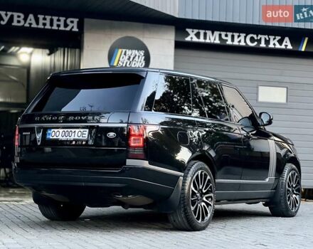 Чорний Ленд Ровер Рендж Ровер, об'ємом двигуна 4.37 л та пробігом 186 тис. км за 38500 $, фото 7 на Automoto.ua