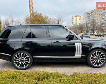 Черный Ленд Ровер Рендж Ровер, объемом двигателя 5 л и пробегом 167 тыс. км за 30650 $, фото 7 на Automoto.ua