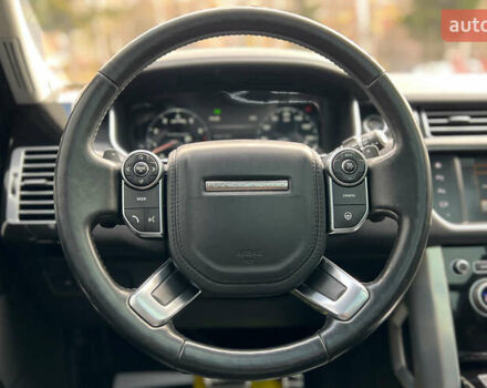Черный Ленд Ровер Рендж Ровер, объемом двигателя 5 л и пробегом 167 тыс. км за 30650 $, фото 10 на Automoto.ua
