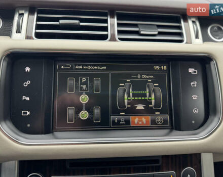 Черный Ленд Ровер Рендж Ровер, объемом двигателя 4.37 л и пробегом 188 тыс. км за 43000 $, фото 48 на Automoto.ua