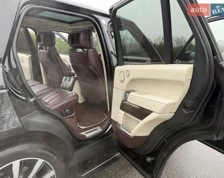 Чорний Ленд Ровер Рендж Ровер, об'ємом двигуна 5 л та пробігом 162 тис. км за 39999 $, фото 33 на Automoto.ua