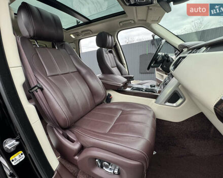 Черный Ленд Ровер Рендж Ровер, объемом двигателя 4.37 л и пробегом 188 тыс. км за 43000 $, фото 69 на Automoto.ua