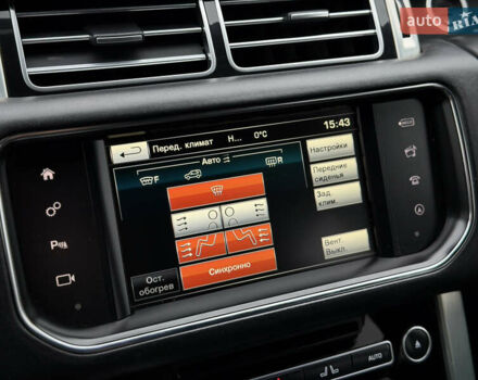 Черный Ленд Ровер Рендж Ровер, объемом двигателя 2.99 л и пробегом 240 тыс. км за 31800 $, фото 86 на Automoto.ua