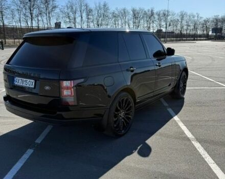 Черный Ленд Ровер Рендж Ровер, объемом двигателя 4.37 л и пробегом 205 тыс. км за 34999 $, фото 4 на Automoto.ua