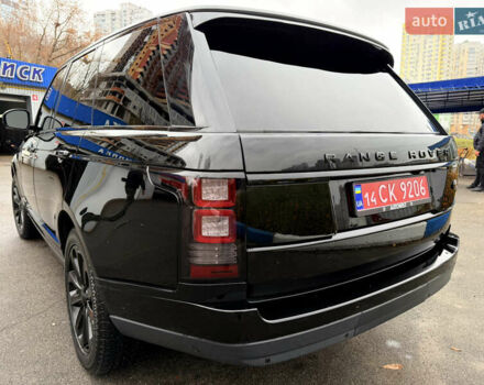 Черный Ленд Ровер Рендж Ровер, объемом двигателя 3 л и пробегом 210 тыс. км за 35800 $, фото 2 на Automoto.ua