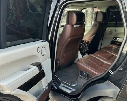 Чорний Ленд Ровер Рендж Ровер, об'ємом двигуна 4.37 л та пробігом 160 тис. км за 49500 $, фото 25 на Automoto.ua