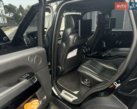 Черный Ленд Ровер Рендж Ровер, объемом двигателя 5 л и пробегом 134 тыс. км за 49999 $, фото 14 на Automoto.ua