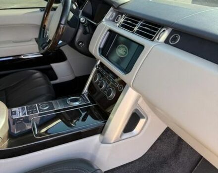 Черный Ленд Ровер Рендж Ровер, объемом двигателя 4.37 л и пробегом 205 тыс. км за 34999 $, фото 17 на Automoto.ua