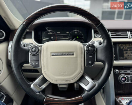 Черный Ленд Ровер Рендж Ровер, объемом двигателя 4.37 л и пробегом 188 тыс. км за 43000 $, фото 32 на Automoto.ua