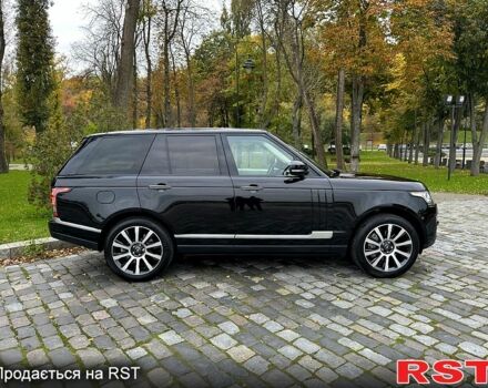Черный Ленд Ровер Рендж Ровер, объемом двигателя 5 л и пробегом 162 тыс. км за 46999 $, фото 4 на Automoto.ua