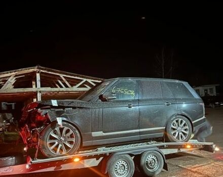 Чорний Ленд Ровер Рендж Ровер, об'ємом двигуна 3 л та пробігом 179 тис. км за 17500 $, фото 2 на Automoto.ua