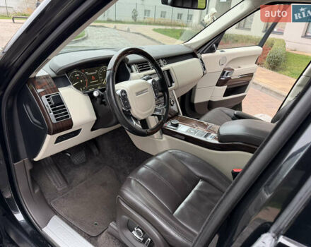 Чорний Ленд Ровер Рендж Ровер, об'ємом двигуна 3 л та пробігом 156 тис. км за 38900 $, фото 11 на Automoto.ua