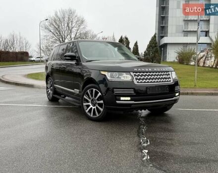 Чорний Ленд Ровер Рендж Ровер, об'ємом двигуна 5 л та пробігом 162 тис. км за 39999 $, фото 1 на Automoto.ua