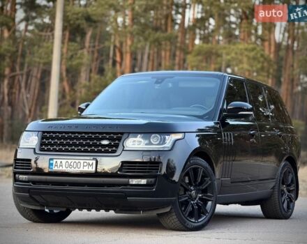 Черный Ленд Ровер Рендж Ровер, объемом двигателя 2.99 л и пробегом 240 тыс. км за 28500 $, фото 2 на Automoto.ua