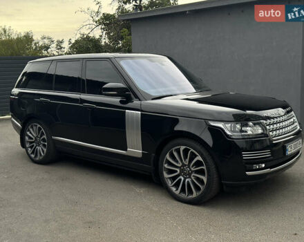 Черный Ленд Ровер Рендж Ровер, объемом двигателя 5 л и пробегом 134 тыс. км за 49999 $, фото 2 на Automoto.ua