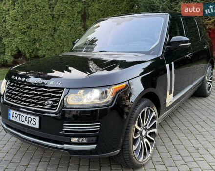 Черный Ленд Ровер Рендж Ровер, объемом двигателя 5 л и пробегом 155 тыс. км за 39900 $, фото 8 на Automoto.ua