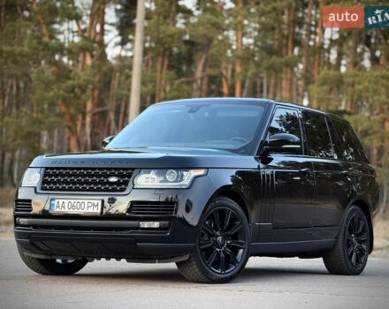 Черный Ленд Ровер Рендж Ровер, объемом двигателя 2.99 л и пробегом 240 тыс. км за 28500 $, фото 1 на Automoto.ua
