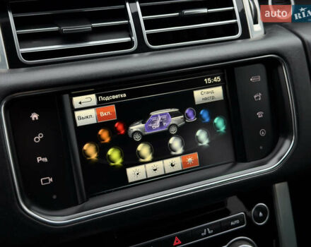 Черный Ленд Ровер Рендж Ровер, объемом двигателя 2.99 л и пробегом 240 тыс. км за 31800 $, фото 89 на Automoto.ua