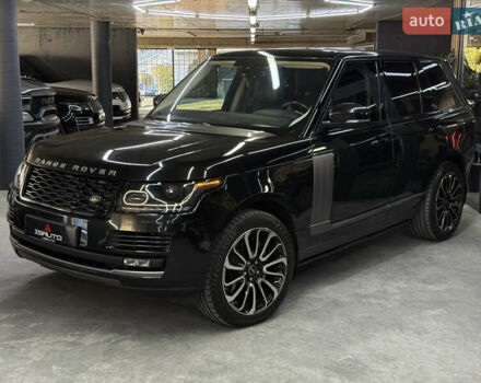 Ленд Ровер Рендж Ровер 2016 в Одессе на Automoto.ua Черный Ленд Ровер Рендж Ровер, объемом двигателя 4.37 л и пробегом 187 тыс. км за 38500 $, фото 5 на Automoto.ua