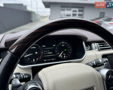 Черный Ленд Ровер Рендж Ровер, объемом двигателя 4.37 л и пробегом 188 тыс. км за 43000 $, фото 34 на Automoto.ua