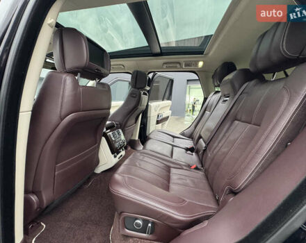 Черный Ленд Ровер Рендж Ровер, объемом двигателя 4.37 л и пробегом 188 тыс. км за 43000 $, фото 67 на Automoto.ua