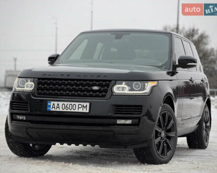 Черный Ленд Ровер Рендж Ровер, объемом двигателя 2.99 л и пробегом 240 тыс. км за 31800 $, фото 1 на Automoto.ua