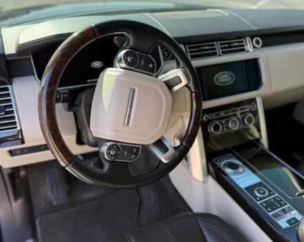 Черный Ленд Ровер Рендж Ровер, объемом двигателя 4.37 л и пробегом 205 тыс. км за 34999 $, фото 10 на Automoto.ua