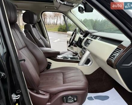 Чорний Ленд Ровер Рендж Ровер, об'ємом двигуна 5 л та пробігом 162 тис. км за 39999 $, фото 29 на Automoto.ua